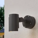 LED outdoor spotlight Beatrix in dark grey