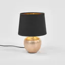 Black gold Thorina table lamp