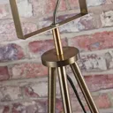 Tripod floor lamp Ebbi in industrial style