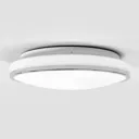 Lyss LED bathroom ceiling light with chrome frame
