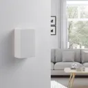 Colja - angular LED wall light made from plaster
