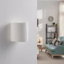 Plaster wall light Krista with G9 LED bulb