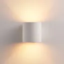 Plaster wall light Krista with G9 LED bulb