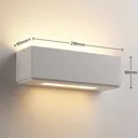 Simple plaster wall lamp Benno, G9 LED