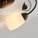 3-Bulb LED ceiling light Stefania