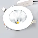 LED downlight Kamilla, white, IP65, 11 W