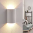 Effective LED plaster wall light Jenke