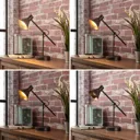 Rust-coloured LED table lamp Zera, Easydim