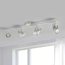 White LED ceiling light Leonor, GU10