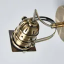 Janek - LED spotlight in antique brass, GU10