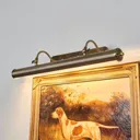 Long picture light Joely in antique brass