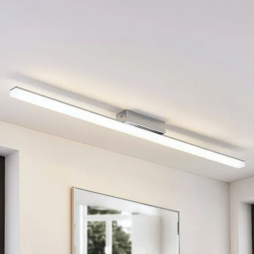 Elongated LED ceiling lamp Levke, IP44