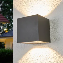 Merjem bright LED outdoor wall lamp