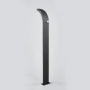 Juvia - graphite grey LED path lamp, aluminium