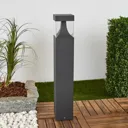 Egon outdoor path lamp, with LED
