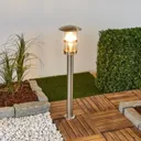 Noemi stainless steel path lamp for outdoors