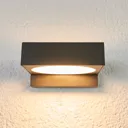 Natalja black LED bathroom wall lamp