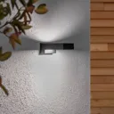 Natalja black LED bathroom wall lamp