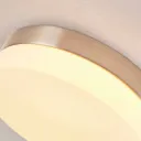 Amilia bathroom ceiling light, glass lampshade