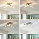 Laurenzia LED ceiling lamp, dimmable in 4 levels