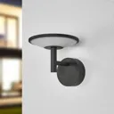 Anthracite-coloured LED outdoor wall light Fenia