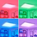 Arcchio Tinus LED panel, RGB, 62 cm x 62 cm