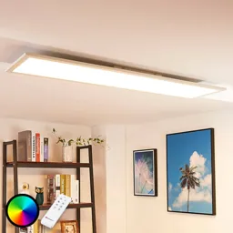 Arcchio Tinus LED panel, RGB, 119.5 cm x 29.5 cm