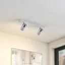 Two-bulb wall and ceiling spotlight Kardo, IP44