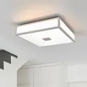 Eniola - square ceiling light, IP44