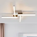 Four-bulb LED ceiling light Patrik, IP44