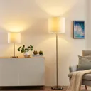 Lindby Smart LED floor lamp Everly, app, RGB