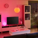 Lindby Smart RGB LED table lamp Rhona, globe