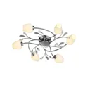 Freda pretty ceiling light, chrome