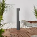 Tomas - LED pillar light in dark grey