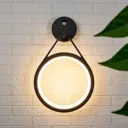 LED outdoor wall lamp Mirco with sensor, ring