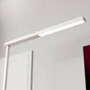 Narrow LED office floor lamp Tamilo, white