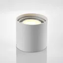 Rosalie LED downlight, 1-bulb, round, white