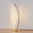 Marija LED table lamp in elegant gold