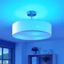 Lindby Smart LED ceiling lamp Alwine, semi-flush