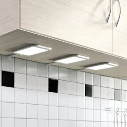 Svela LED under-cabinet light, set of 3