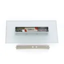 Lole LED wall light, glass, 59 x 29 cm