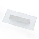 Lole LED wall light, glass, 59 x 29 cm