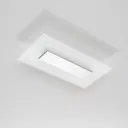 Lole LED wall light, glass, 59 x 29 cm