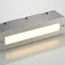 Roni LED deck light, stainless steel, 27 cm