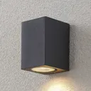 Lavina outdoor spotlight, dark grey GU10 1-bulb