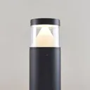 Darja LED bollard light, dark grey alu, 100 cm