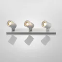 Arcchio Iavo downlight, angular, white, 3-bulb