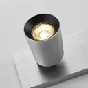 Arcchio Iavo downlight, angular, aluminium, 2-bulb