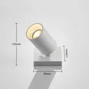 Arcchio Brinja spotlight, angular, white, 1-bulb