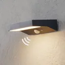Maresia LED outdoor wall light with sensor